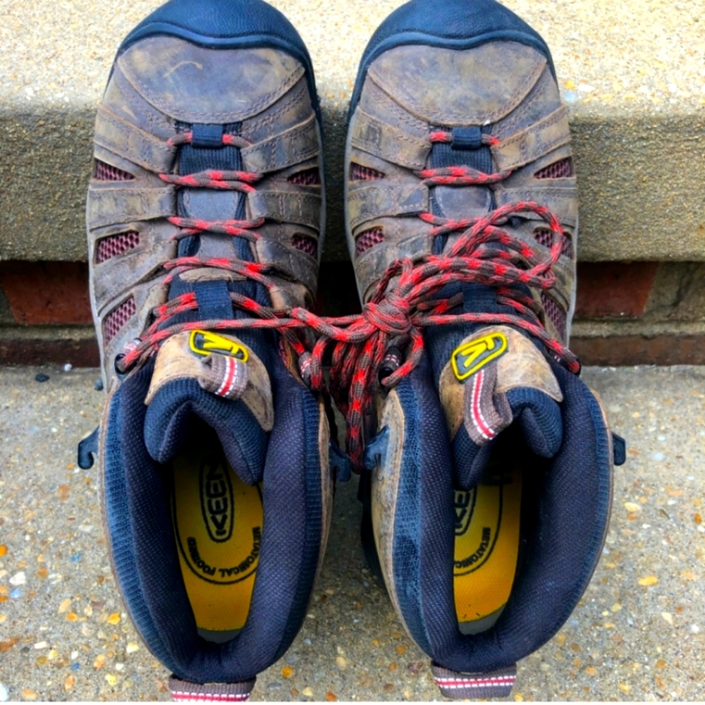 Mens Steel Toe Keen Work Boot
